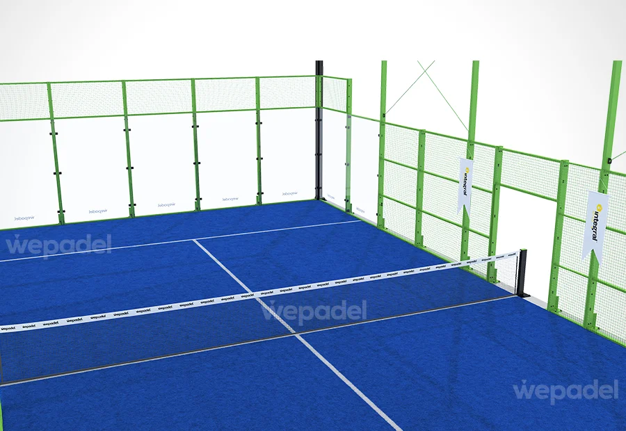 Origin Roofed padel court, view 3