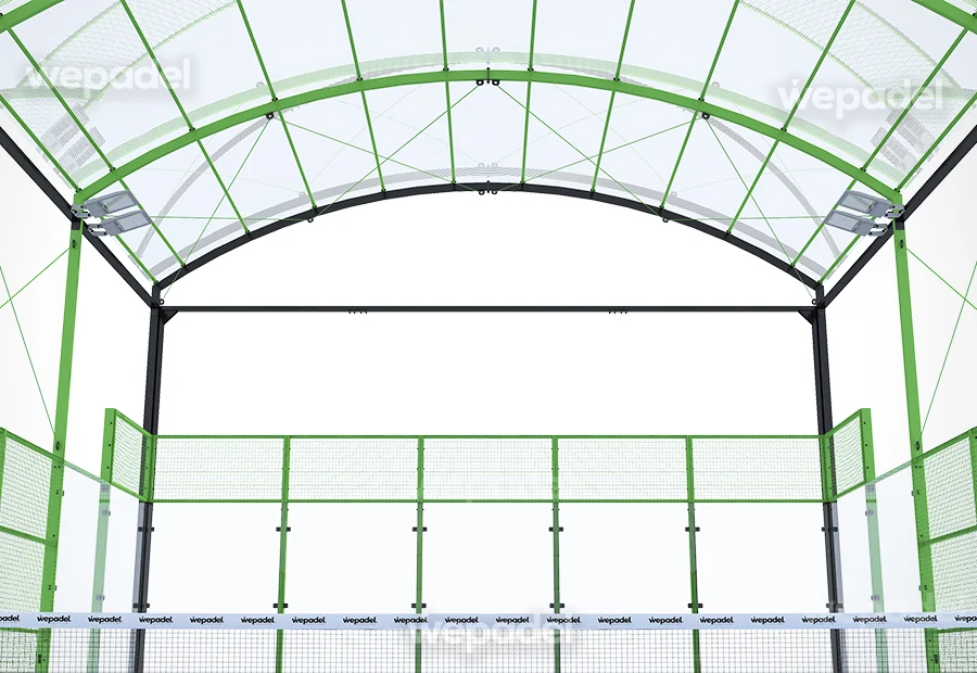 Origin Roofed padel court, view 4