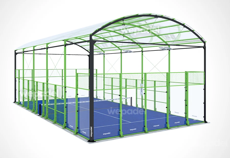 Origin Roofed padel court, view 5