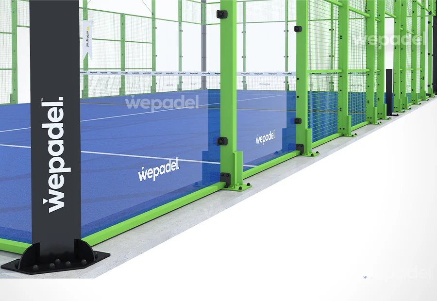 Origin Roofed padel court, view 6