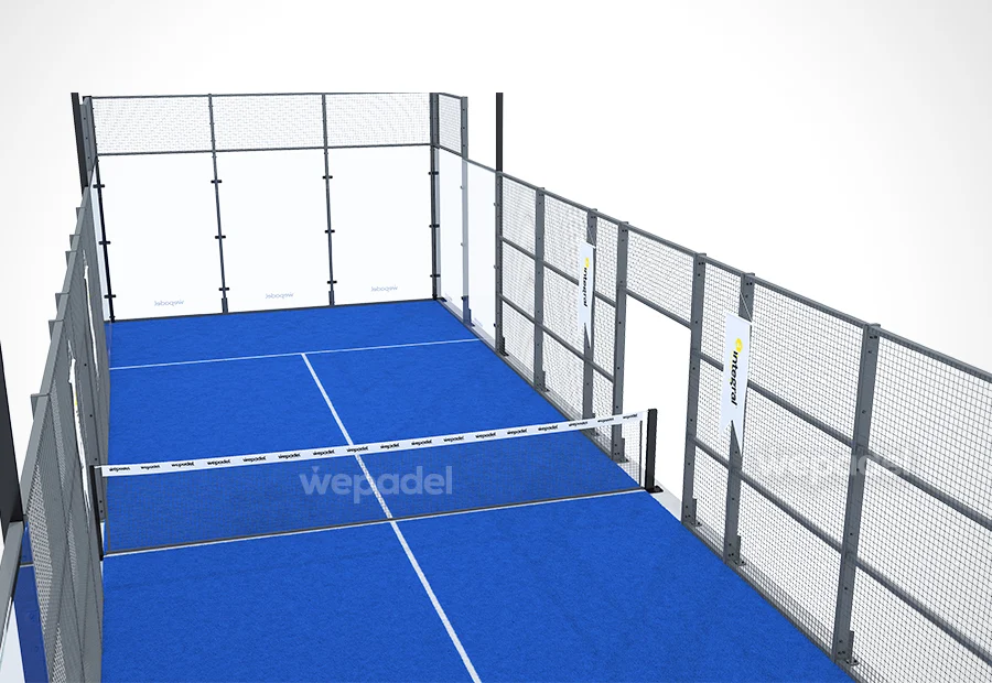 Origin Single padel court, view 2