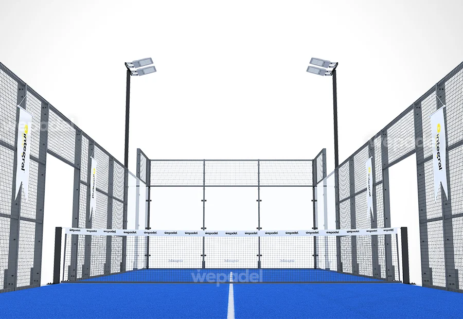 Origin Single padel court, view 3
