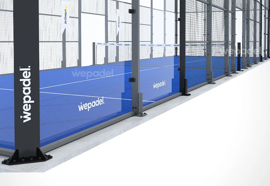 Origin Single padel court, view 5
