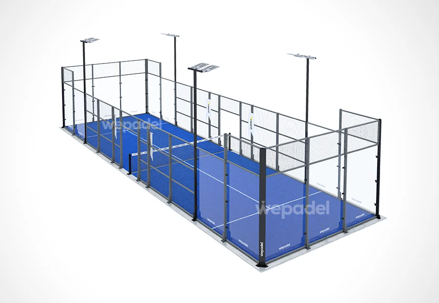 Origin Single padel court, view 6