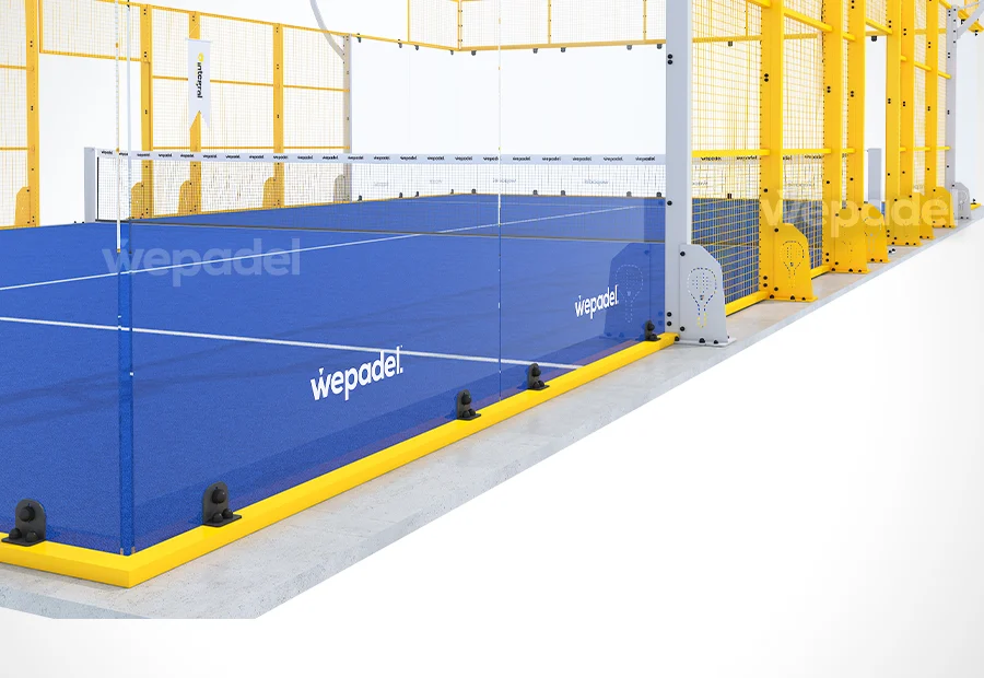 Panoramic 360 padel court, view 5