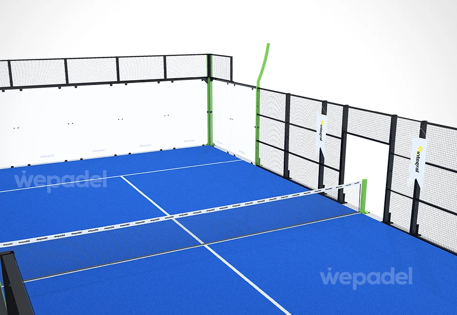 Panoramic Challenge padel court, view 3