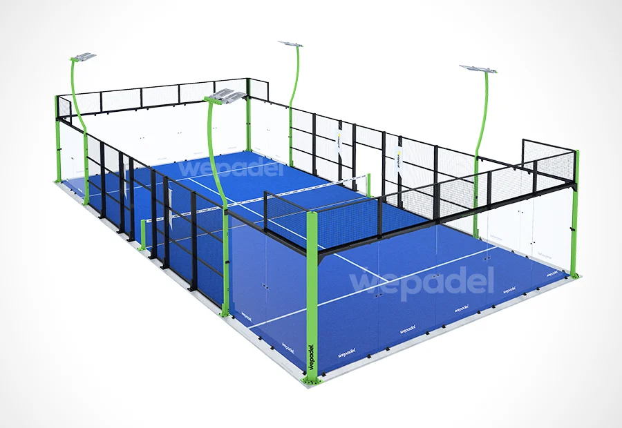 Panoramic Challenge padel court, view 7