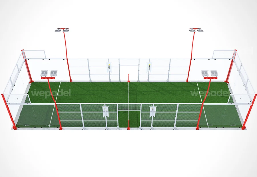 Panoramic Single padel court